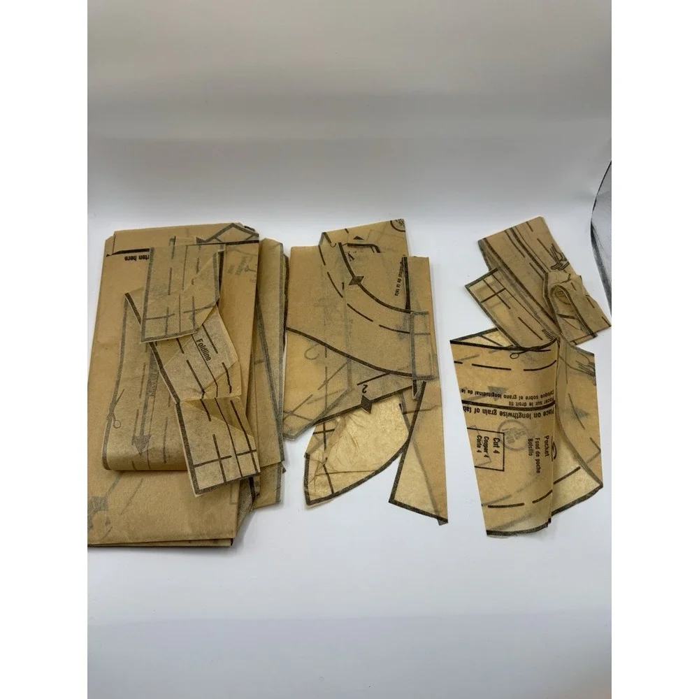 Vogue 1648 Christian Dior Paris Original Halter Dress‎ Pattern Sz 10 Cut 1970s